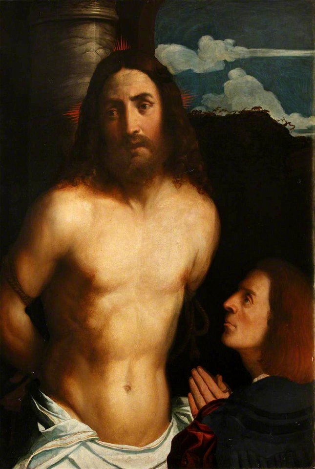 Palma il vecchio - Christ at the Column, 157 | Creazilla