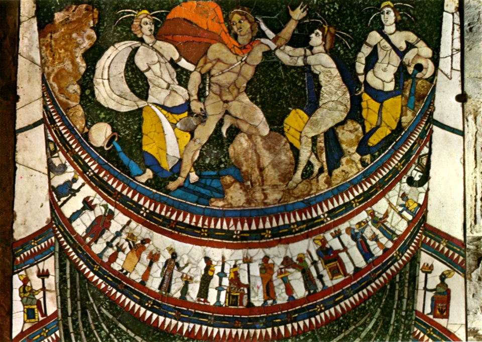 Pannello in opus sectile dalla basilica di giunio basso
