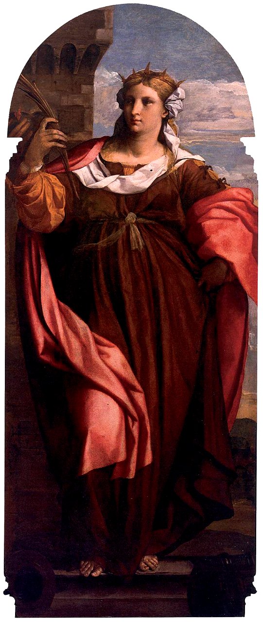 Palma il Vecchio - Polyptych of St Barbara (central panel) - WGA16932