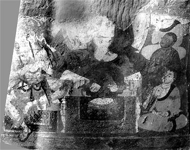 Panel from the Cave of the Statues