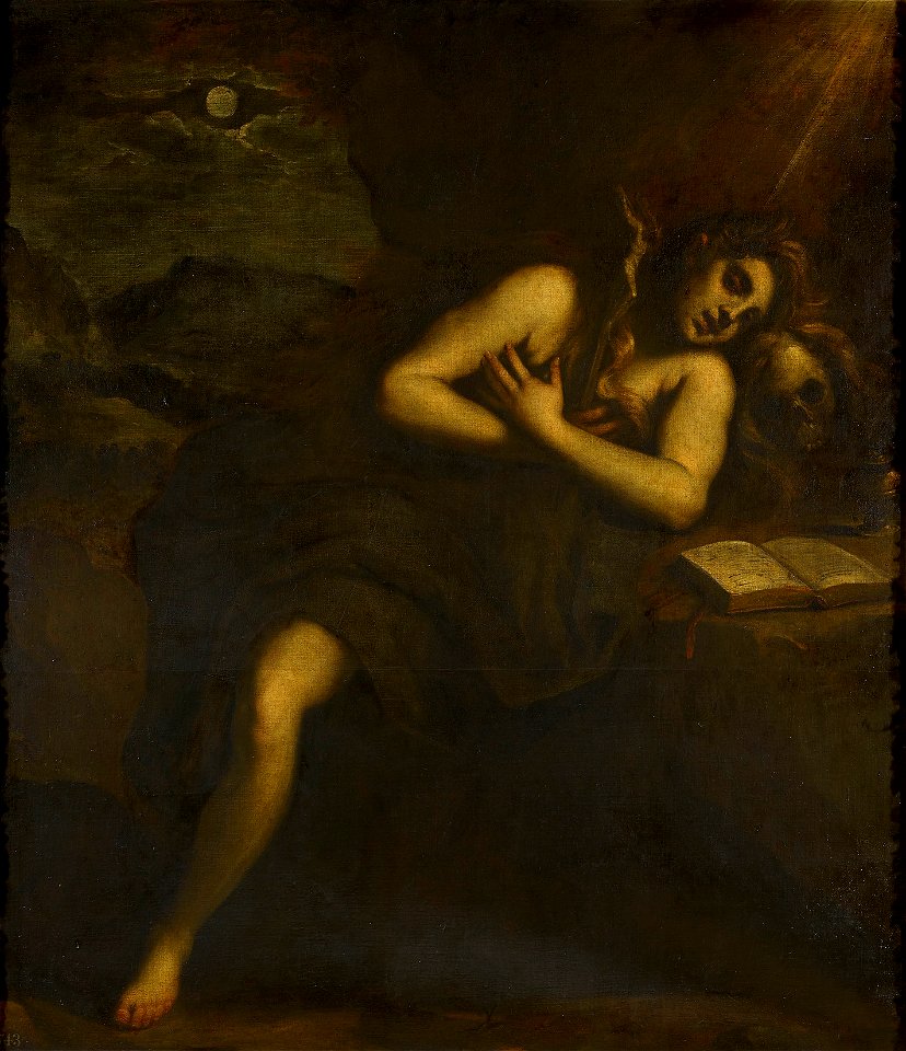 Palma Giovane (1548-1628) - The Penitent Magdalene - RCIN 402730 - Royal Collection