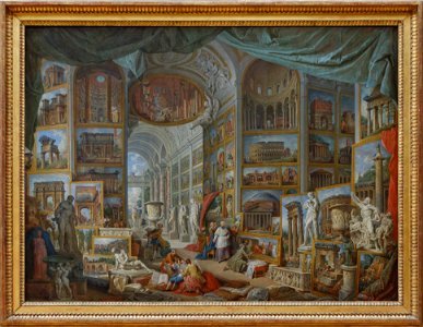 Panini - Galerie de vues de la Rome antique 02