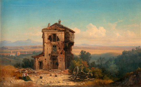 The Roman Campagna by Gustaf Wilhelm Palm