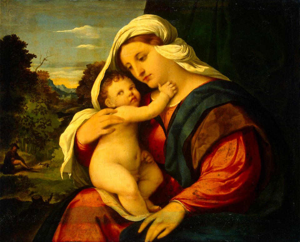 Palma - Madonna and Child, 1515-1516, ГЭ-5552