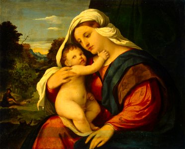 Palma - Madonna and Child, 1515-1516, ГЭ-5552