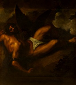 Palma Giovane (1548-1628) - Prometheus Chained to the Caucasus - RCIN 406075 - Royal Collection