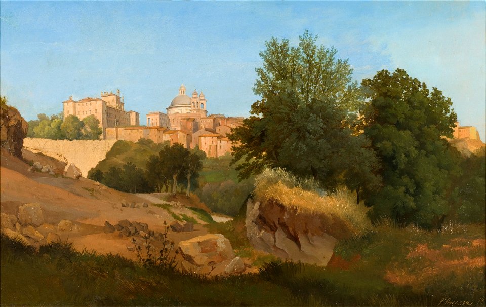 View of Ariccia LACMA M.2007.34