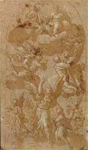 Palma il Giovane - Anjos e Anjo da Guarda