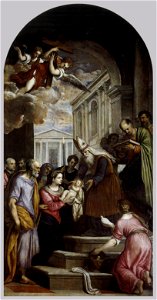 Palma il Giovane - Presentation of Jesus in Temple - WGA16926