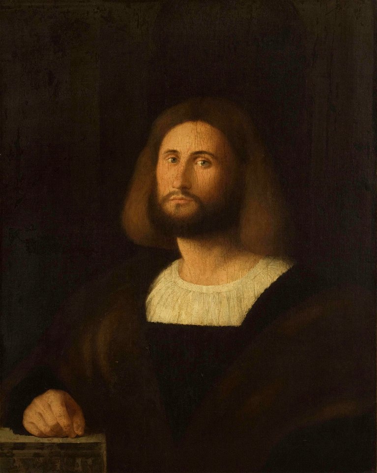 Palma il Vecchio - Portrait of a Gentleman, c. 1520-1525, Cat. 188