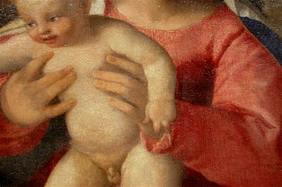 Palma il Vecchio - Sacra Conversazione (detail 3)