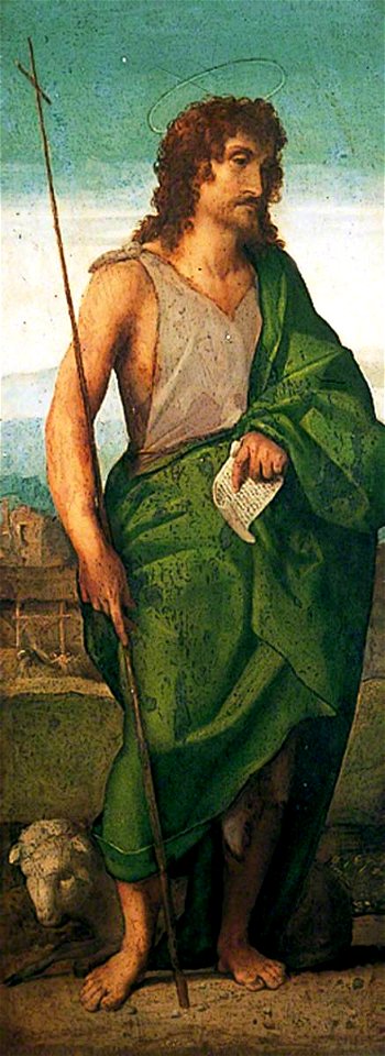 Palma il vecchio - Saint John the Baptist, YORAG 736.b