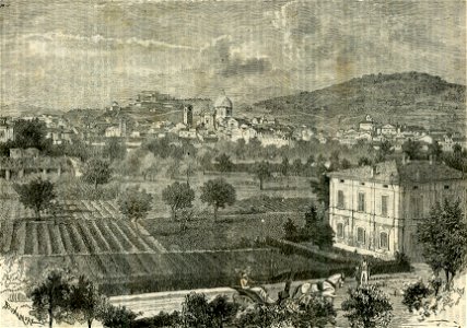 Panorama della città di Brescia