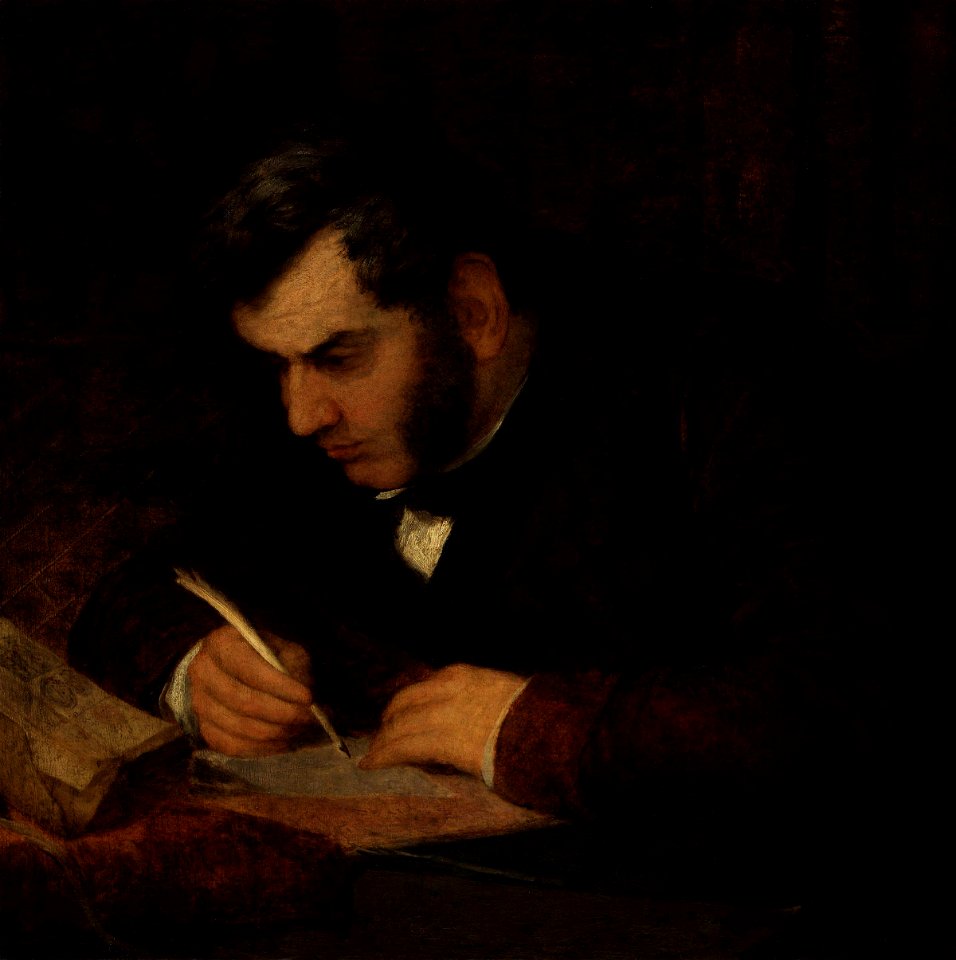 Sir Anthony Panizzi by George Frederic Watts