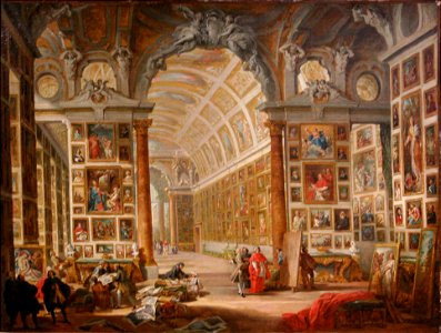 Pannini - La galerie du cardinal Silvio Valenti Gonzague