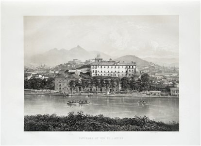 Panorama de Rio de Janeiro (2), da Coleção Brasiliana Iconográfica