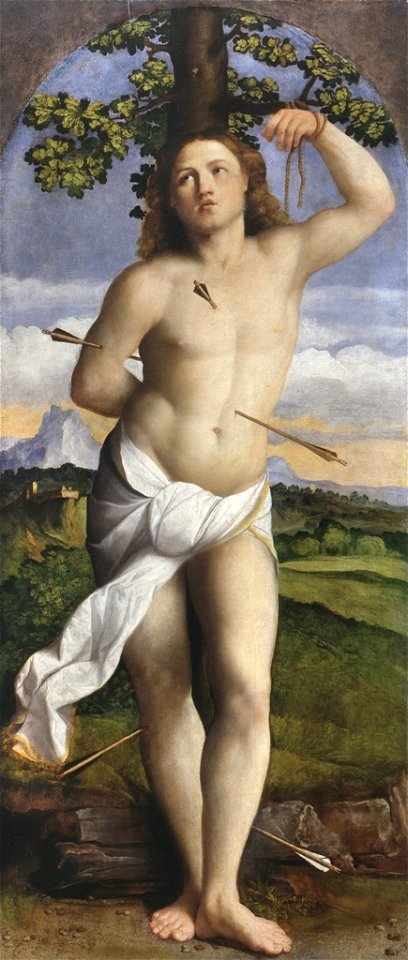 Palma il Vecchio - St. Sebastian, 1520 - 2, 85