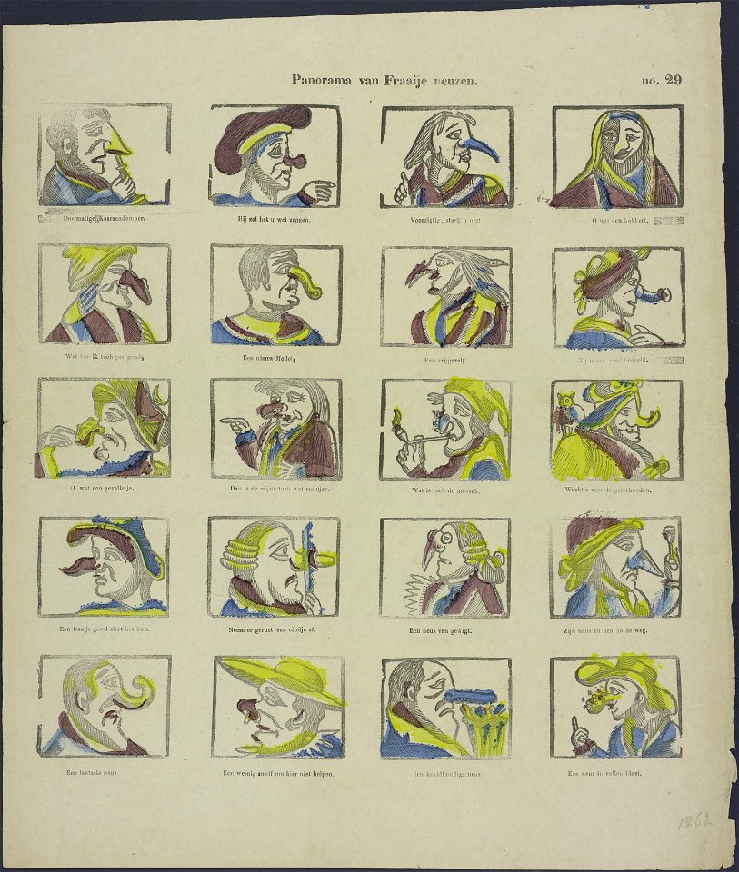Panorama van fraaije neuzen-Catchpenny print-Borms 0784