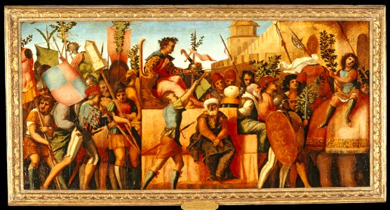 Palma Vecchio - The Triumph of Caesar, c. 1510, K1554