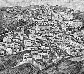 Panorama di Calatafimi (xilografia)
