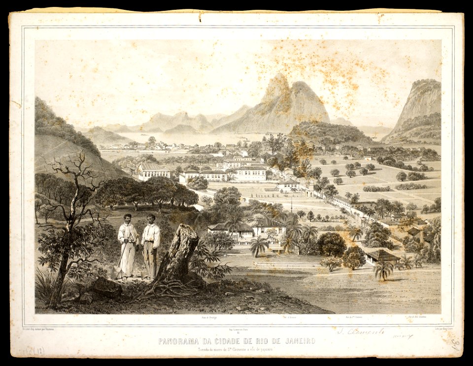 Panorama da cidade de Rio de Janeiro (8), da Coleção Brasiliana Iconográfica