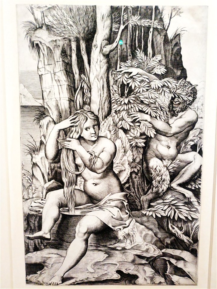 Pan und Syrinx, um 1516