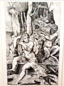 Pan und Syrinx, um 1516