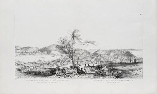 Panorama of the City of Rio de Janeiro, the Capital of Brazil (4), da Coleção Brasiliana Iconográfica