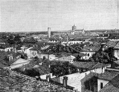 Panorama di Ravenna (xilografia)