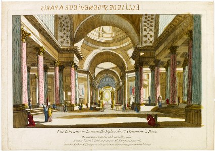 Panthéon - Église Sainte-Geneviève à Paris (phbw10 0854)