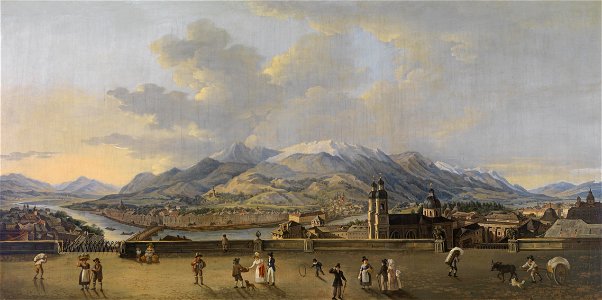 Panorama von Innsbruck nach Rehberg