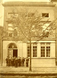 Pand van de Indische Instelling aan de Oude Delft 69 te Delft