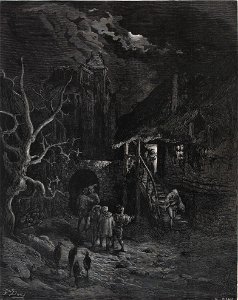 Panurge et ses compagnons quittent la Sibylle de Panzoust, Chapitre XVII du Tiers Livre