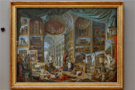 Panini - Galerie de vues de la Rome antique 01