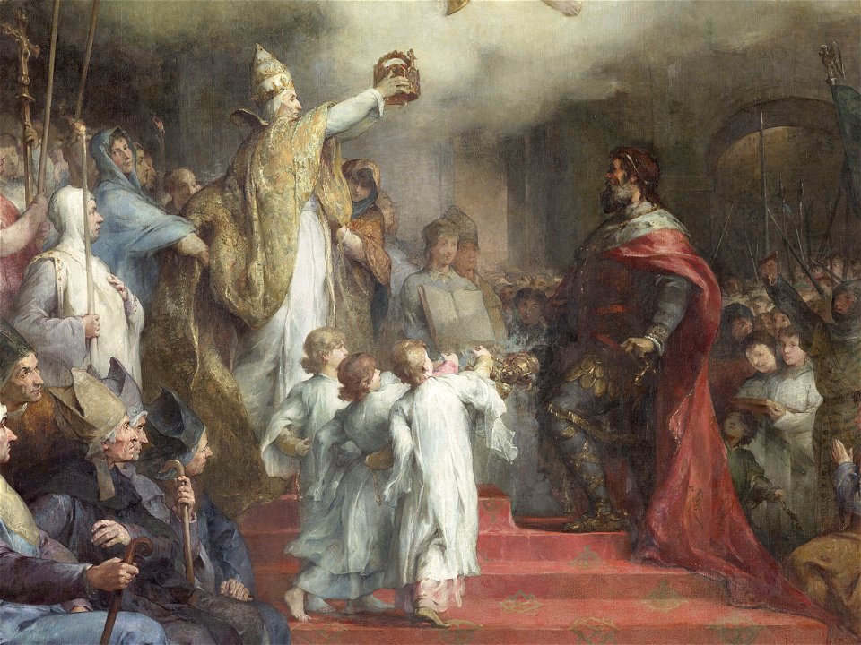 Panthéon - Le Couronnement de Charlemagne (hlw17 0020)