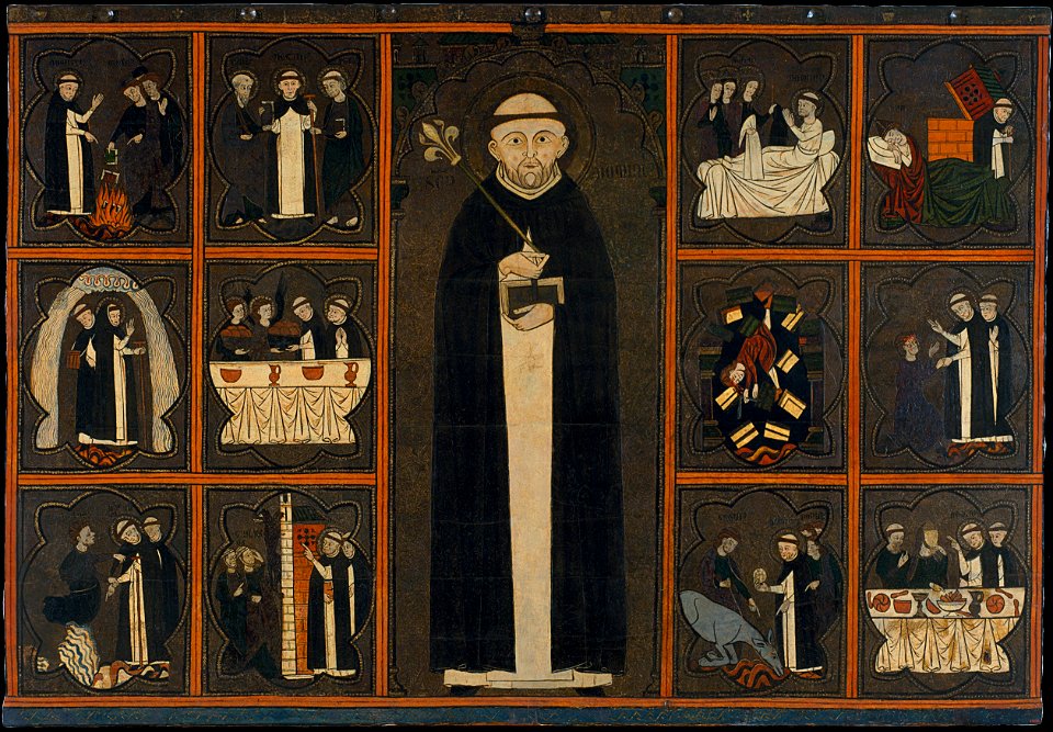 Panel of Saint Dominic - Google Art Project