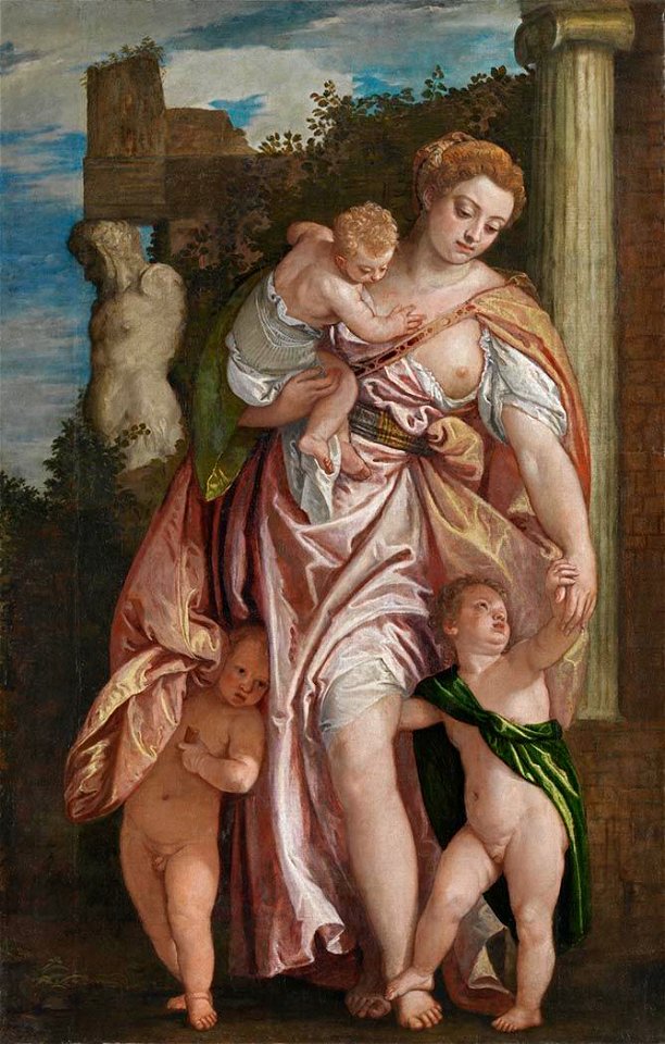 Paolo Veronese (Werkstatt) - Caritas - 445 - Bavarian State Painting Collections
