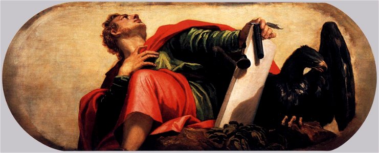 Paolo Veronese - St John the Evangelist - WGA24796. Free illustration for personal and commercial use.