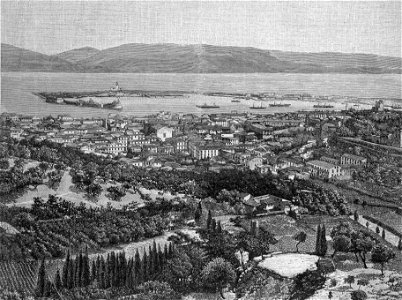 Panorama di Messina (xilografia)