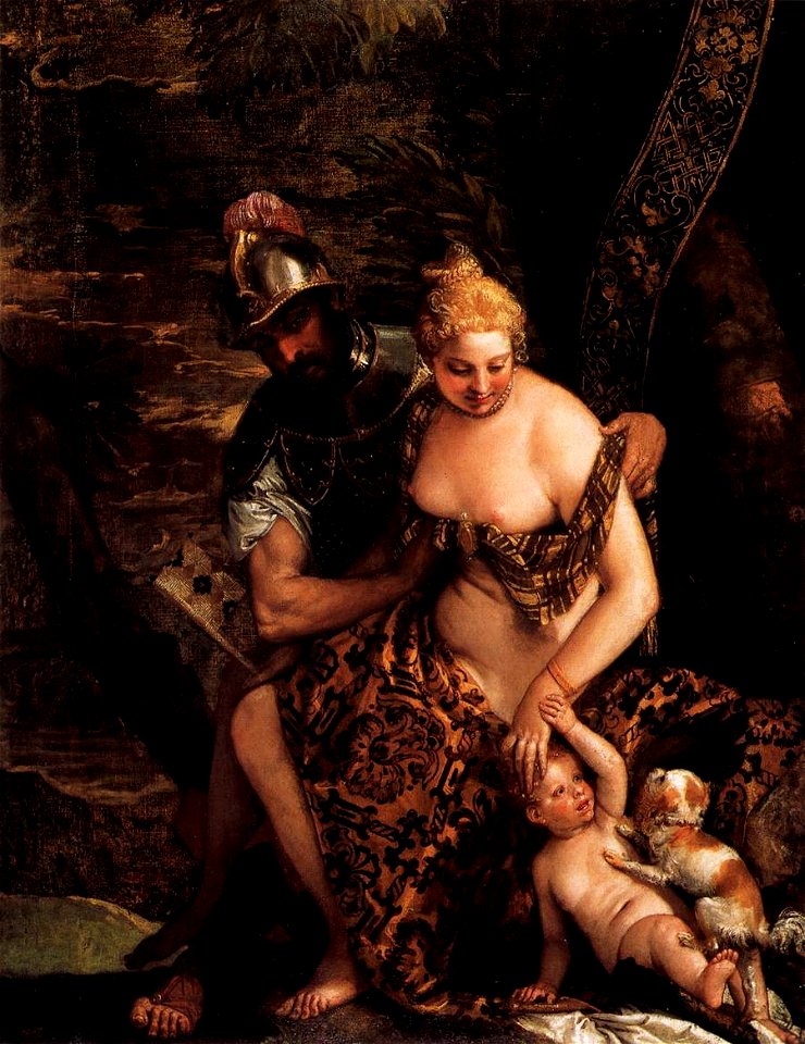 Paolo Veronese - Mars Undressing Venus - WGA24965