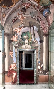 Paolo Gerolamo Piola and Nicolo' Codazzi - Loggia of the Ruins - Google Art Project