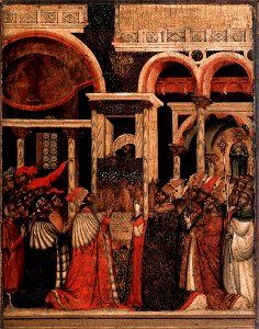 Paolo Veneziano - Rediscovery of the Relics of St Mark - WGA17000