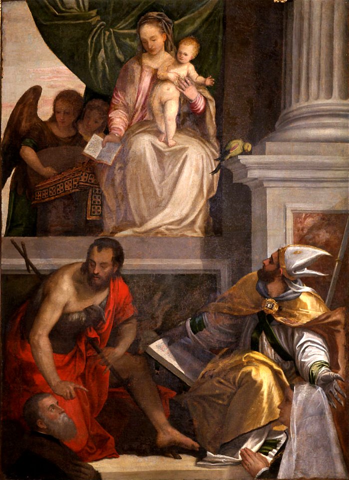 Paolo Veronese - Pala Bevilacqua Lazise - Verona Museo Castelvecchio