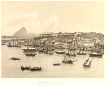 Panorama do Rio de Janeiro (século XIX) AN
