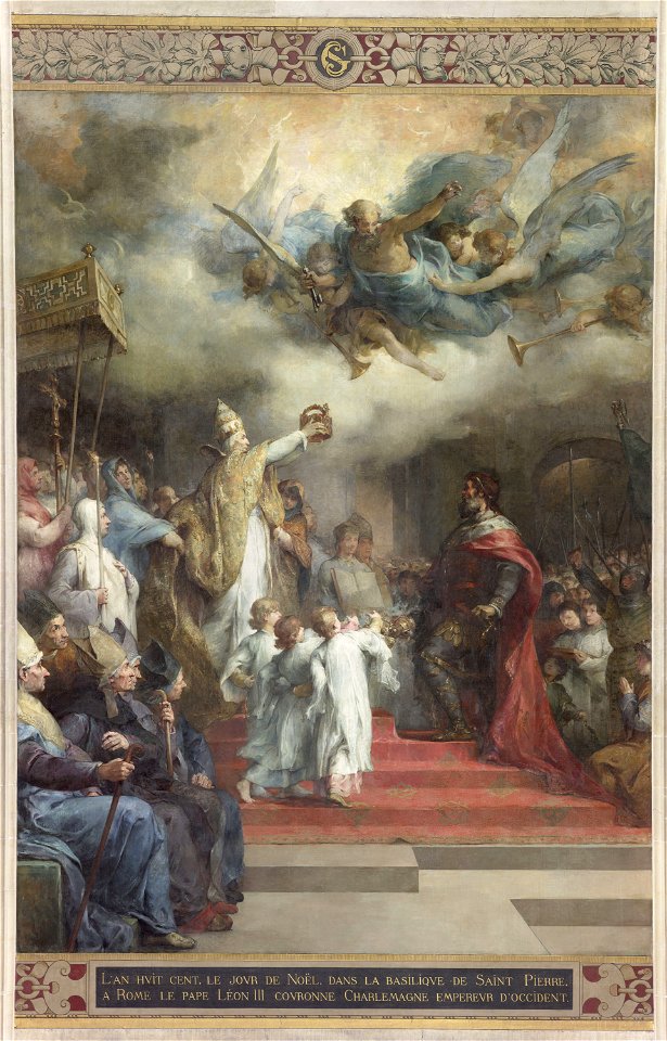 Panthéon - Le Couronnement de Charlemagne (hlw17 0018)