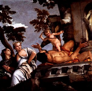 Paolo Veronese - The Allegory of Love II - Scorn - WGA24959