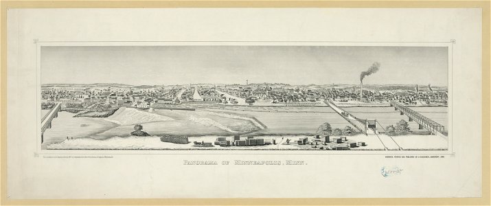 Panorama of Minneapolis, Minn LCCN2003690608