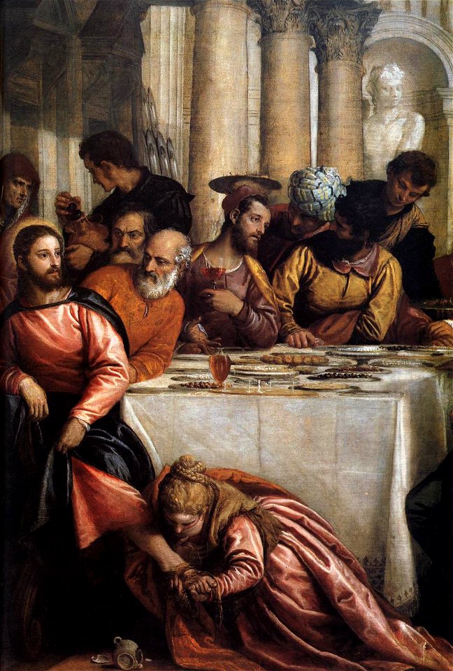 Paolo Veronese - Feast at the House of Simon (detail) - WGA24869