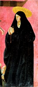 Paolo uccello, santa monaca, 01
