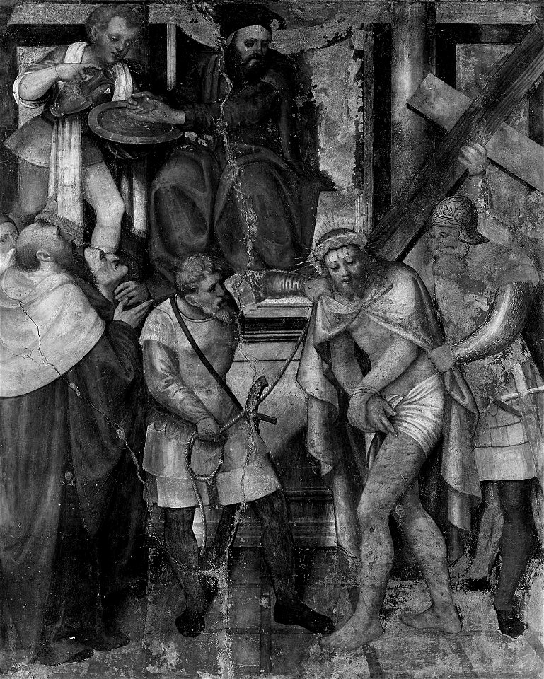 Paolo da Caylina - Christ before Pilate - 45.7 - Museum of Fine Arts